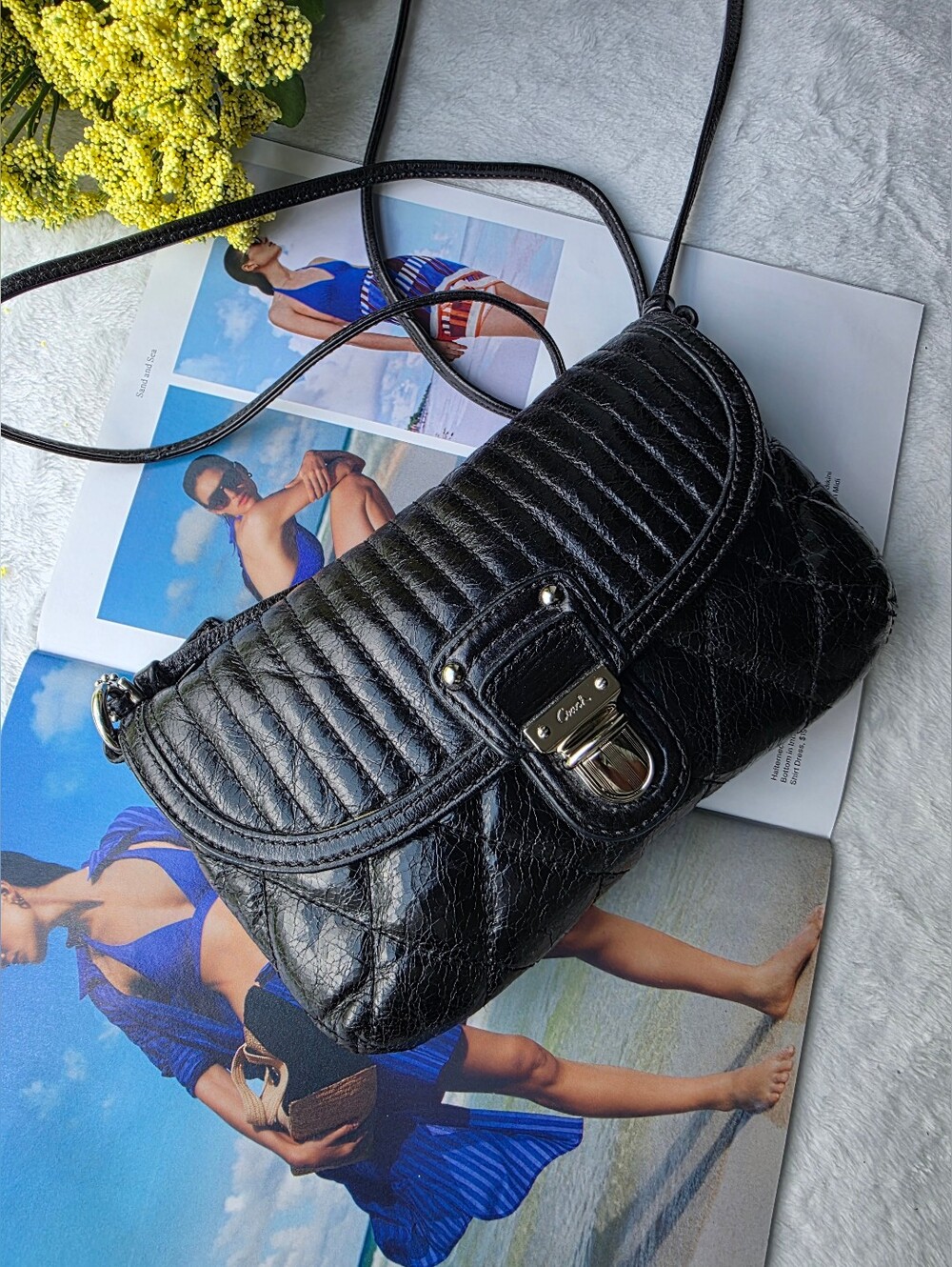 COACH Vintage Quilted Poppy Crossbody